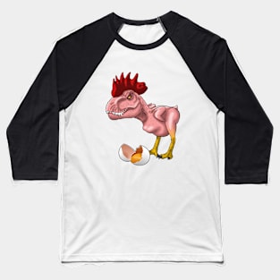 Rooster Rex Baseball T-Shirt